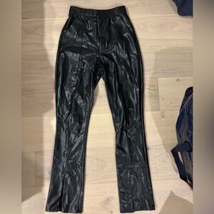 Abercrombie leather pants